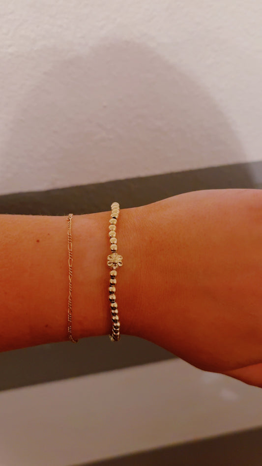 Flower Gold Bracelet