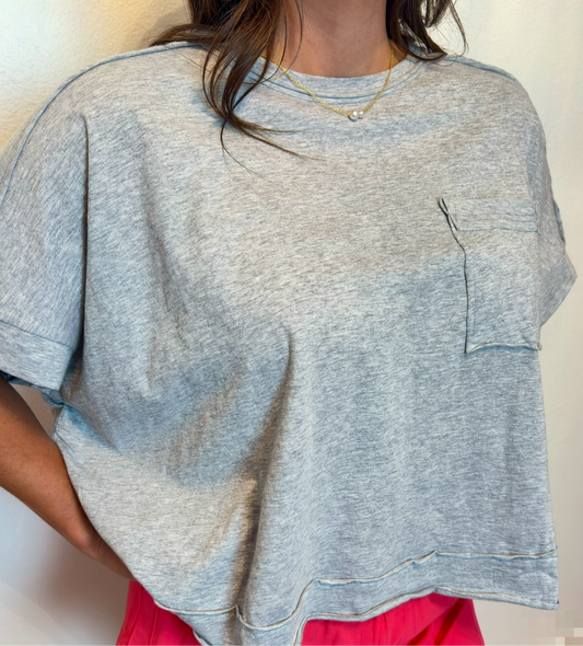 Oversized Crop Tee