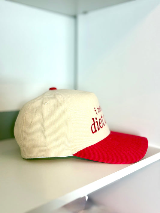 "I Need A Diet Coke" Red Cap