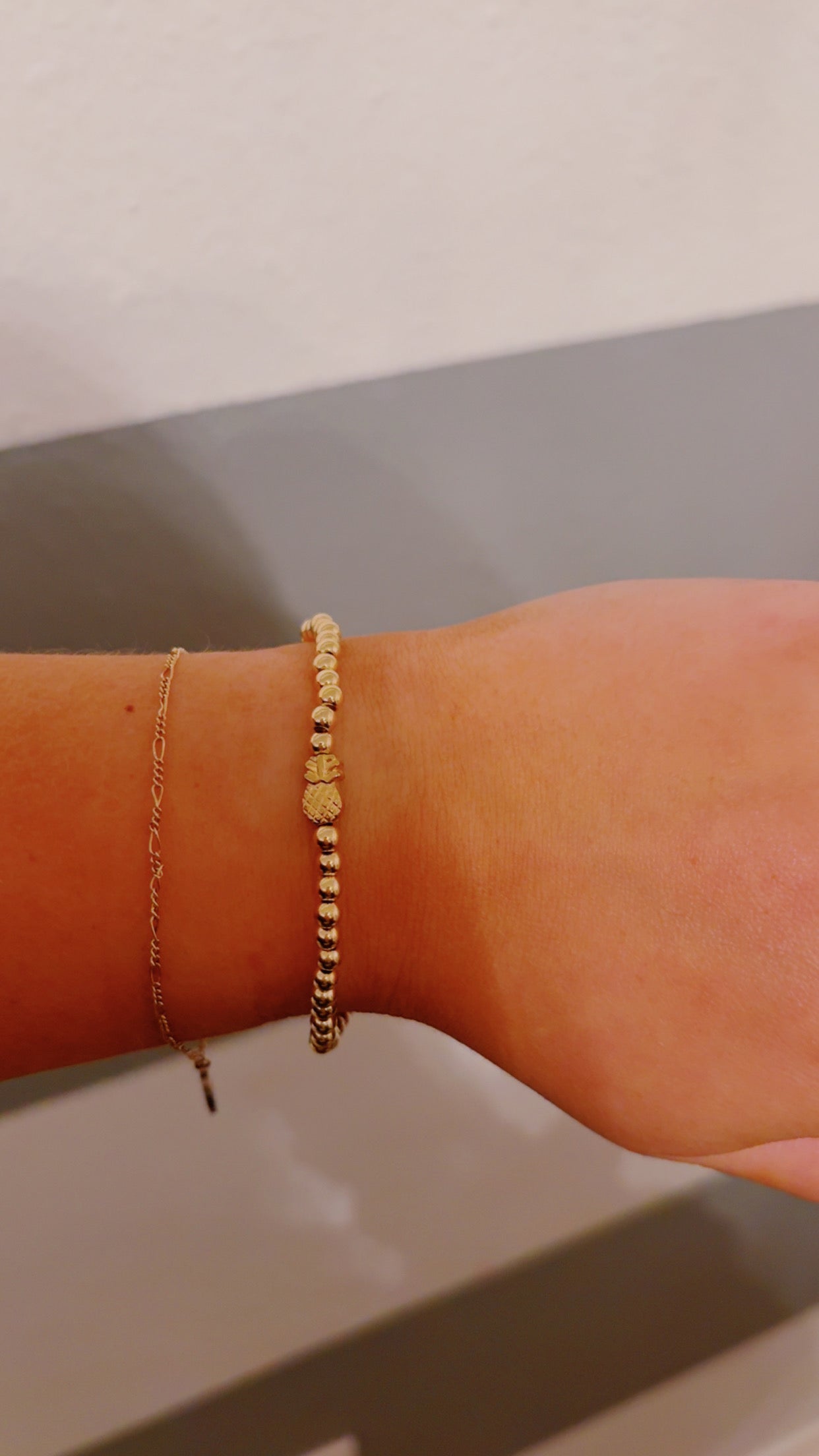 Pineapple Gold Bracelet