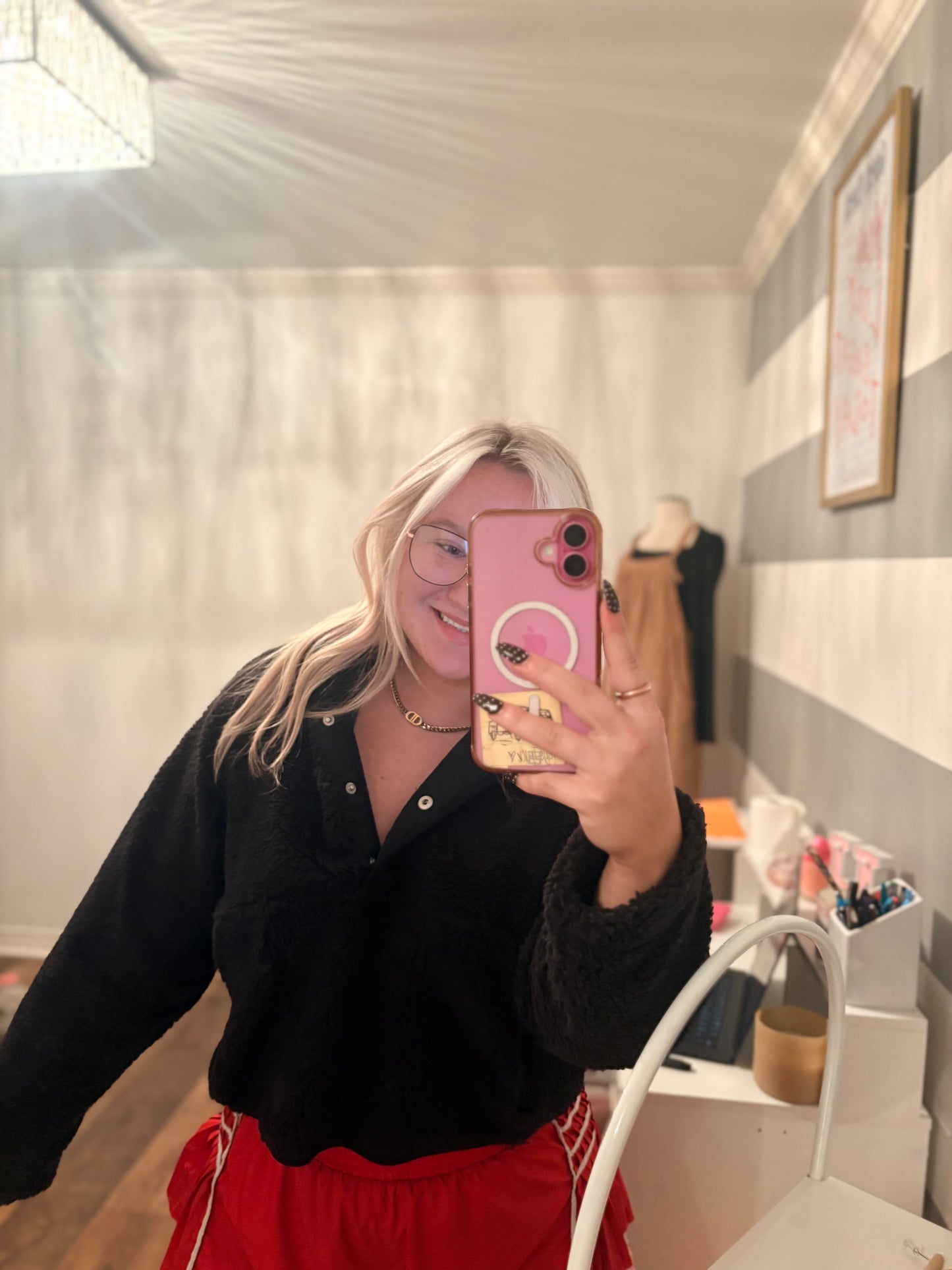 Teddy Fur Sherpa Sweatshirt