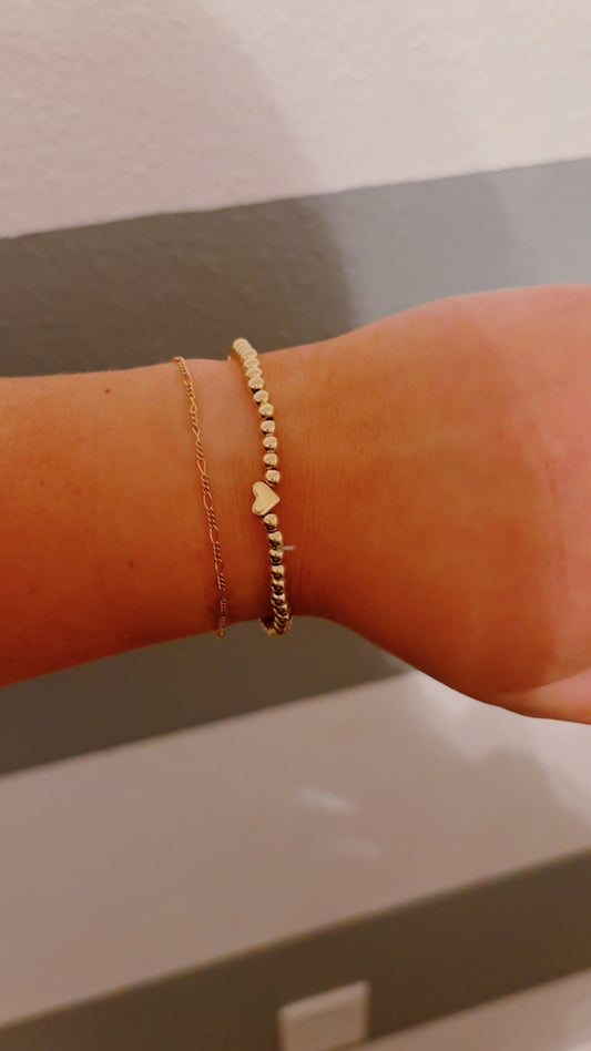 Heart Gold Bracelet